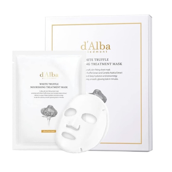 FLASH SALE! NWT d’Alba Italian White Truffle Nourishing Face Masks - Picture 1 of 5